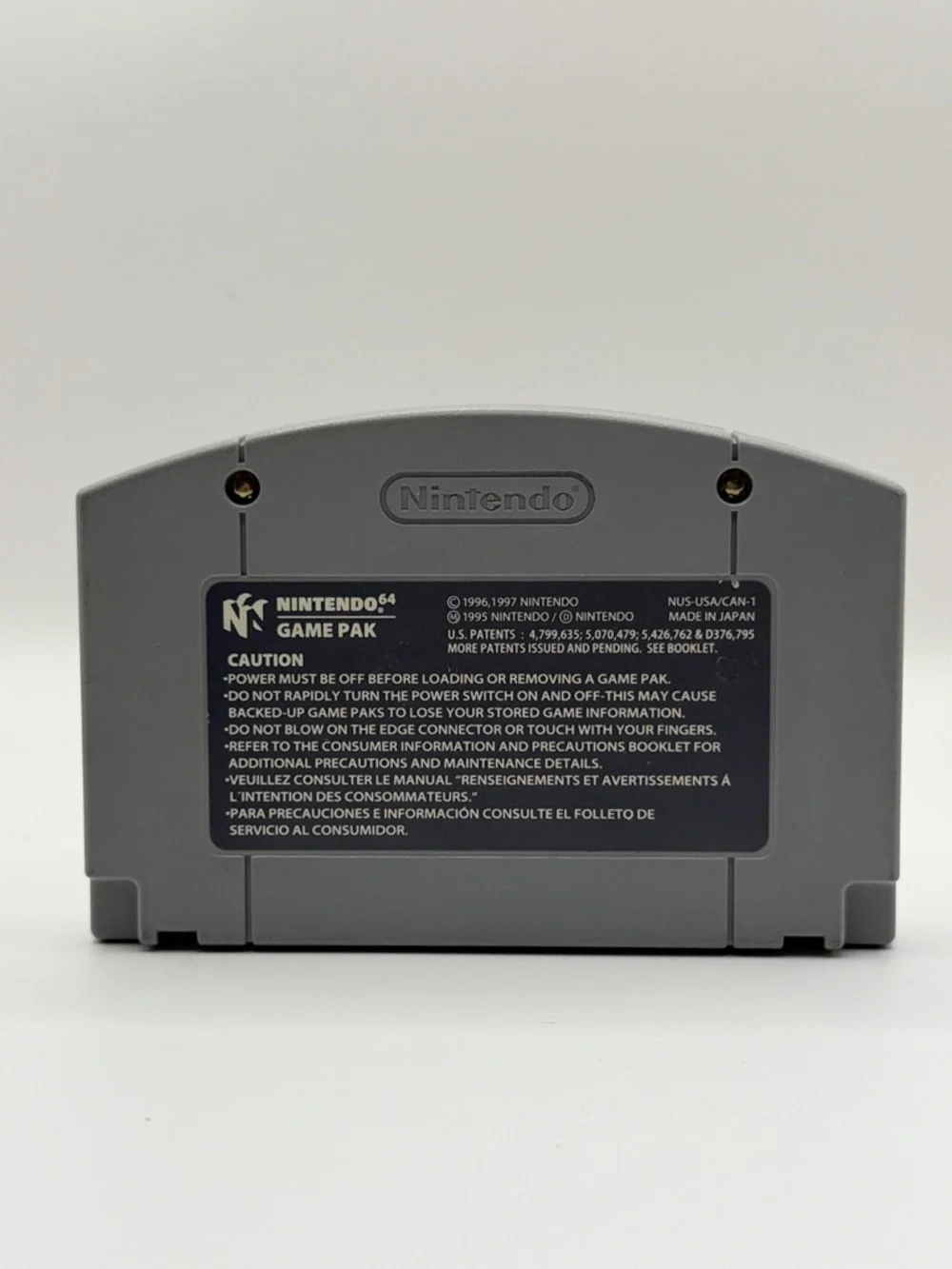 Nintendo NFL Quarterback Club 98 N64‎ Authentic Vintage Game Cartridge